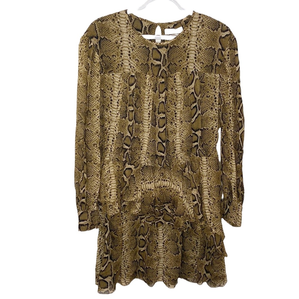 Isabel Marant Etoile Java Python Print Asymmetric… - image 1